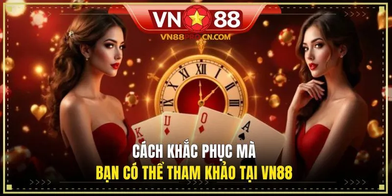 Cách khắc phục mà bạn có thể tham khảo tại VN88 